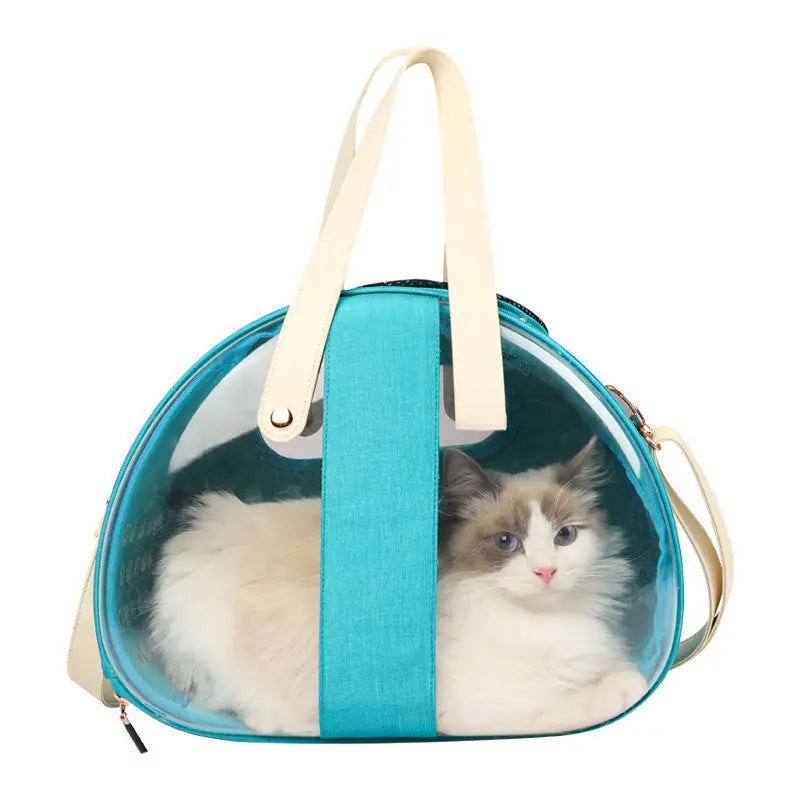 PawVoyage – Transparante Kattenrugzak met Ventilatie