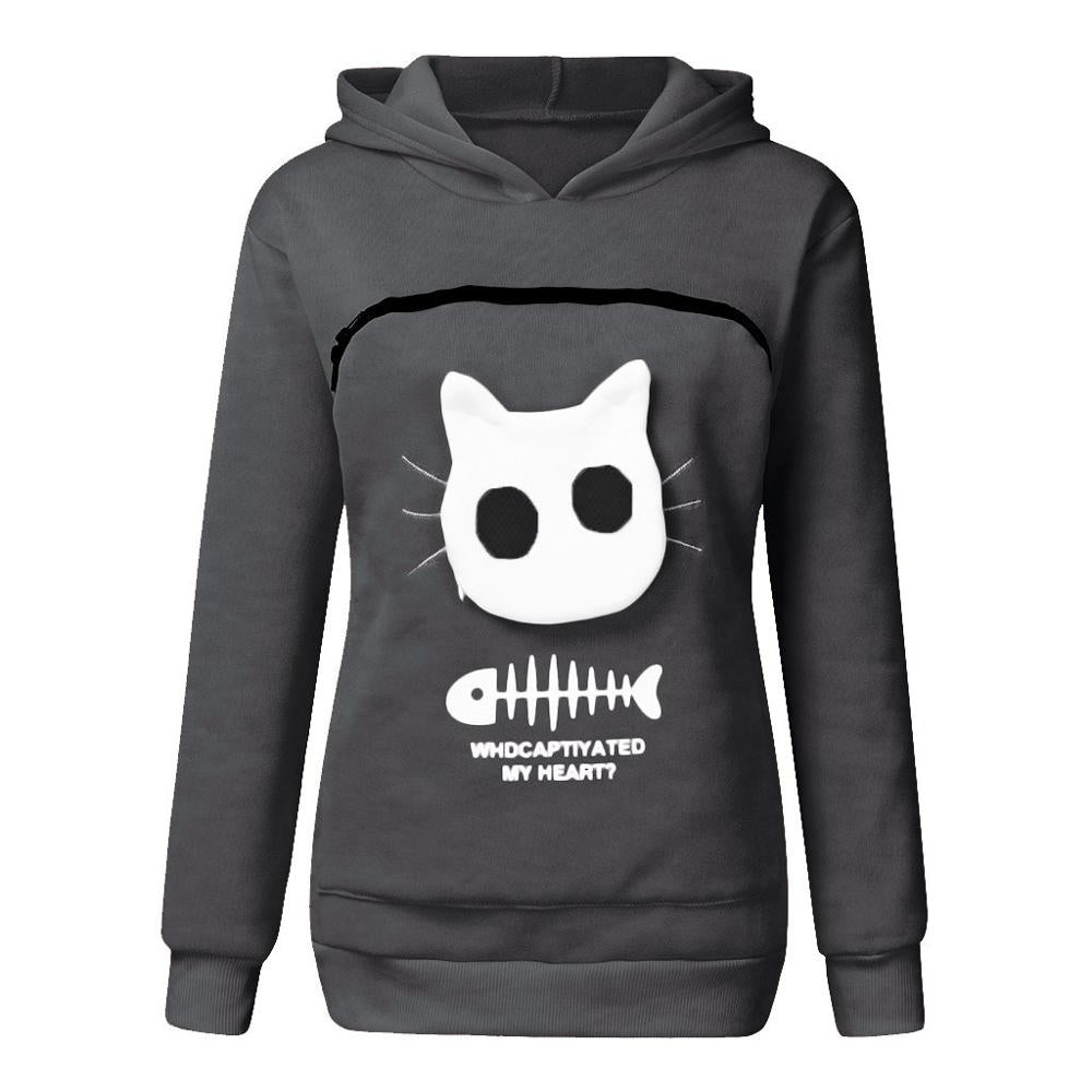 SnuggleHoody – Comfortabele Knuffel Buidel Trui voor Huisdieren en Baasjes