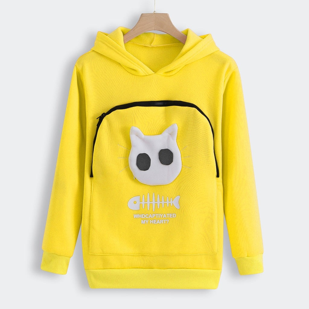 SnuggleHoody – Comfortabele Knuffel Buidel Trui voor Huisdieren en Baasjes