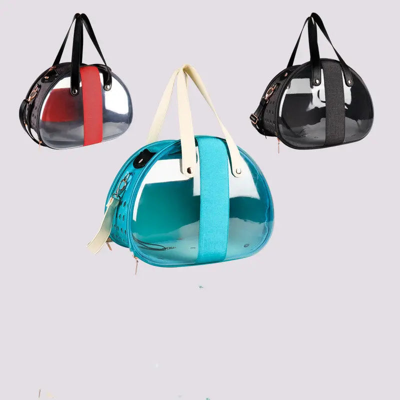PawVoyage – Transparante Kattenrugzak met Ventilatie